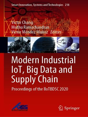 cover image of Modern Industrial IoT, Big Data and Supply Chain